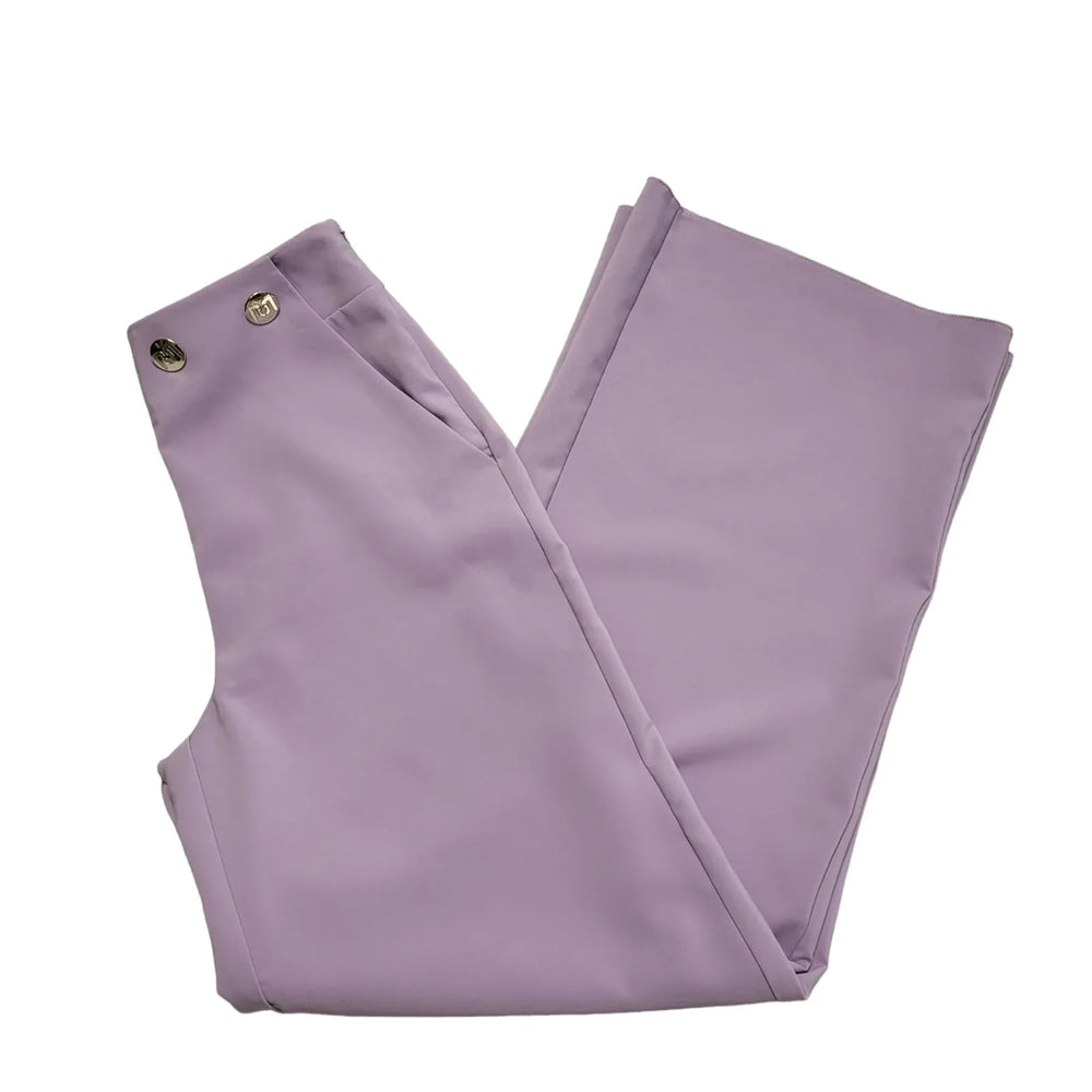 Rinascimento Purple Wide Leg Trousers Uk Women's Size S W26 L33 DD733
