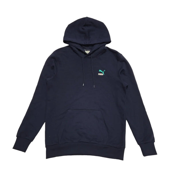 Puma Navy Blue Pullover Sweatshirt Hoodie Uk Men's Size Small Bnwt CC218