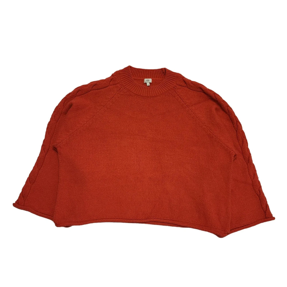 River Island Orange Knit Long Sleeve Knit Jumper Women's UK 12 L H477 BNWT