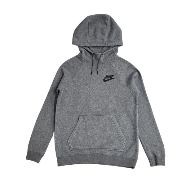 Nike Sports Hoodie Drawstring Grey Women's UK Size XS EE754