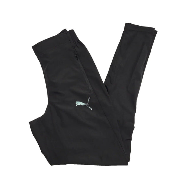 Puma Black Skinny Jogger Tracksuit Men's Bottoms XS W28 L29 K962