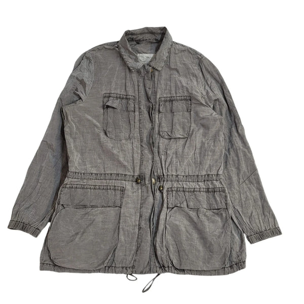 Marlboro Classics Grey Button Jacket UK Women's Size M EE965