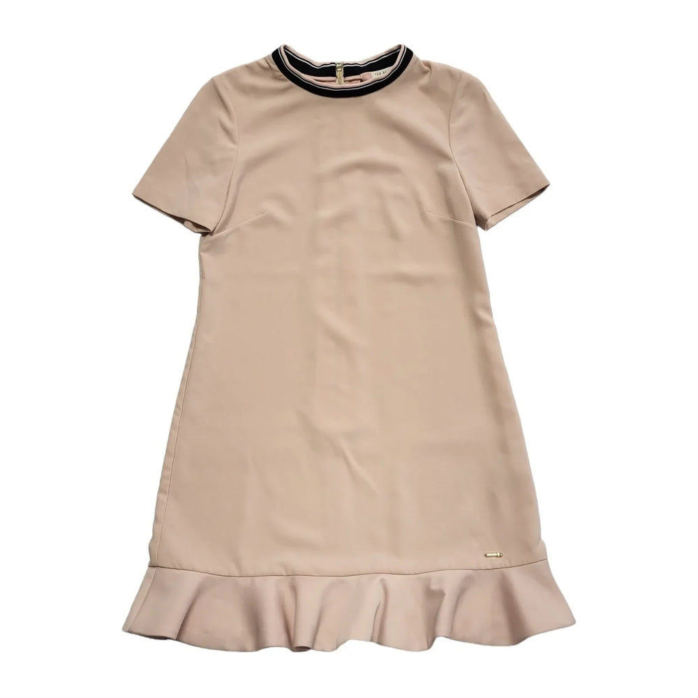 Ted Baker Pink Short Sleeve Shift Dress UK Women's M BB625