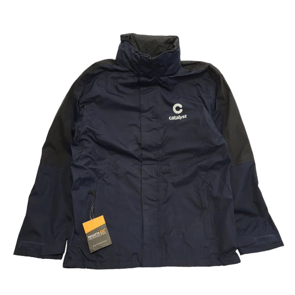 Regatta Navy Blue Waterproof Zipped Double Jacket uk Men's M EU 50 BNWT L37