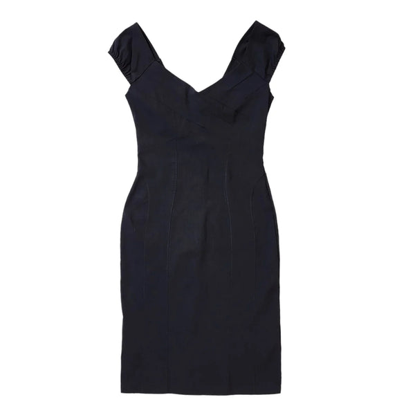 Jane Norman Y2K Black Bandeau Dress Womens UK 14 BNWT