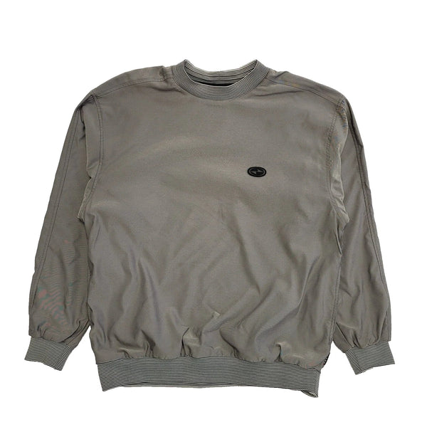 Nike Grey Vintage 90s Sweatshirt Uk Men's Size Large