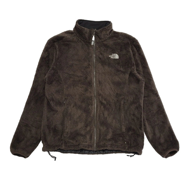 The North Face Brown Zipped Fleece Base Layer Jacket Uk Women's XL K109