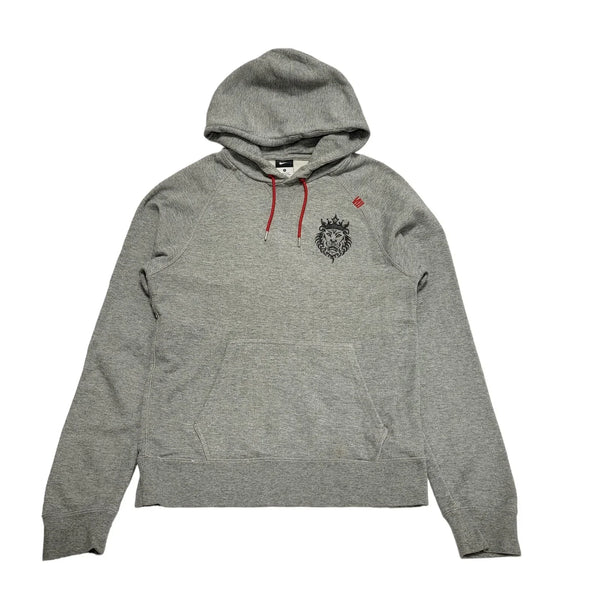 Nike Grey Drawstring Pullover Sweatshirt Hoodie UK Men's S K538