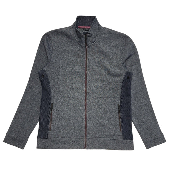 Ted Baker Blue Zipped Jacket Uk Men's Size Large
