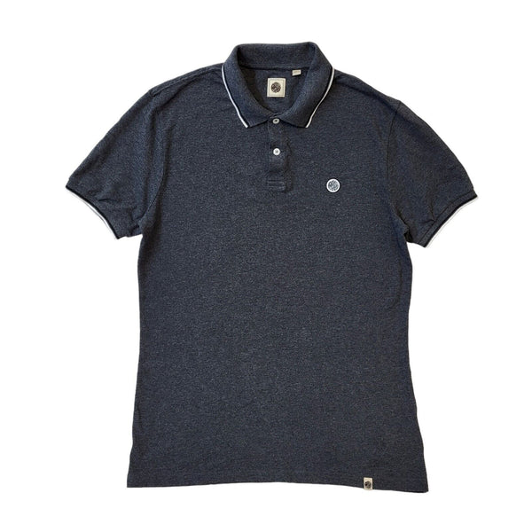 Pretty Green Polo Top Grey Short Sleeve Mens Size Uk Medium G563