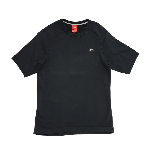 Nike Black Crew Neck Short Sleeve Sweatshirt uk Men's Small H740