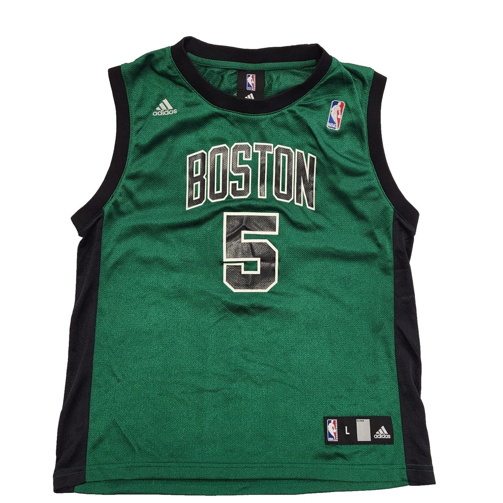 Adidas Green Boston No 5 Sleeveless NBA Vest Boy's UK Age 14-16 K447