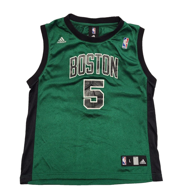 Adidas Green Boston No 5 Sleeveless NBA Vest Boy's UK Age 14-16 K447