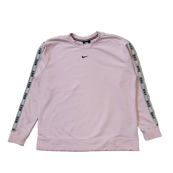 Nike Pink Long Sleeve Casual Sports Sweatshirt Women's UK L 12 EU 40 H120
