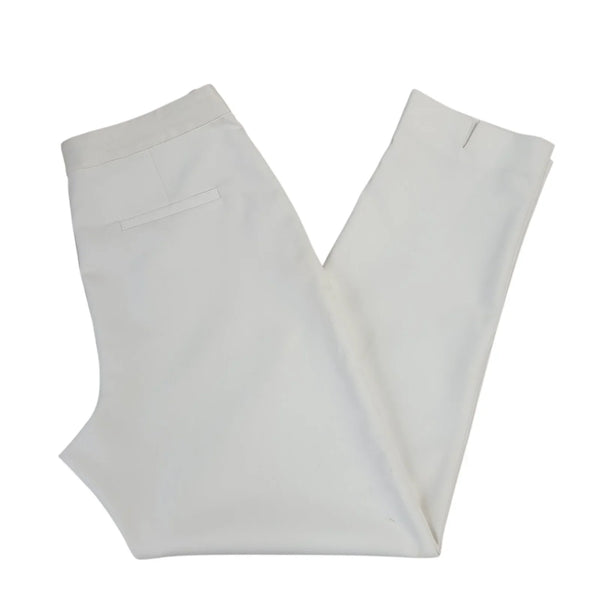Coast White Tapered Dress Trousers Uk Women's XL W32 L29 L726