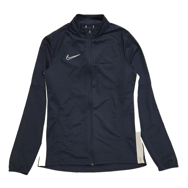 Nike Dri-Fit Tracksuit Top Navy Blue Zipped Men's UK M EU 50 L240