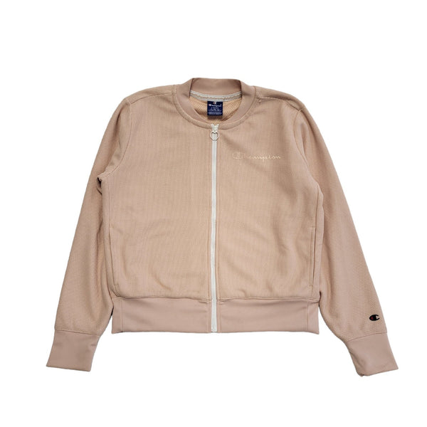 Champion Pink Full Zip Tracksuit Jacket/Top Womens UK Size L CC866