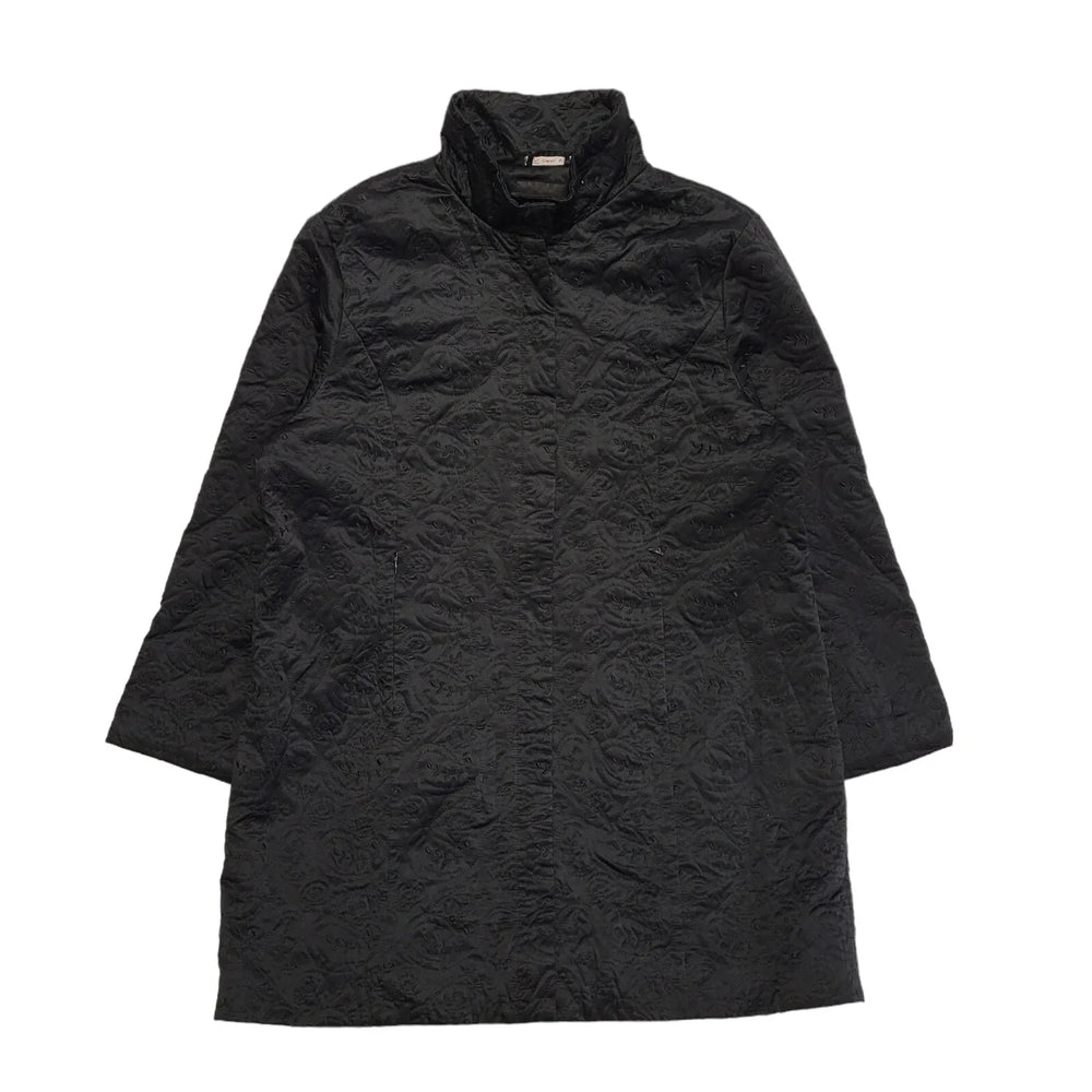 Dash 70s Vintage Black Button Jacket Uk Women's Size 18