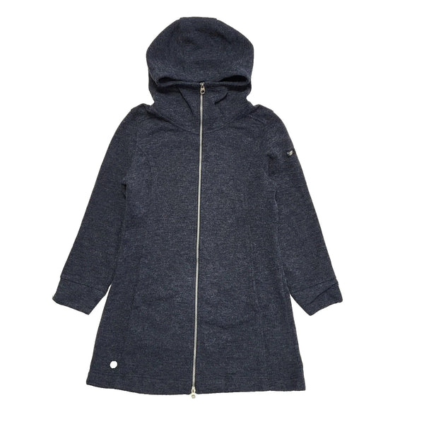 Regatta Blue Zipped Fleece Hooded Coat UK Women's Size 12 L617