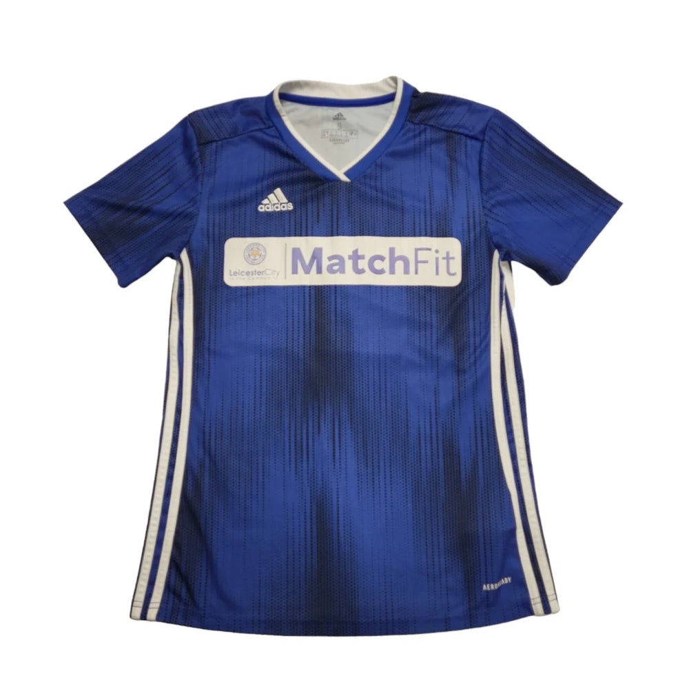 Adidas Blue Leicester City FC Home Kit Football Jersey Uk Men's S BB941