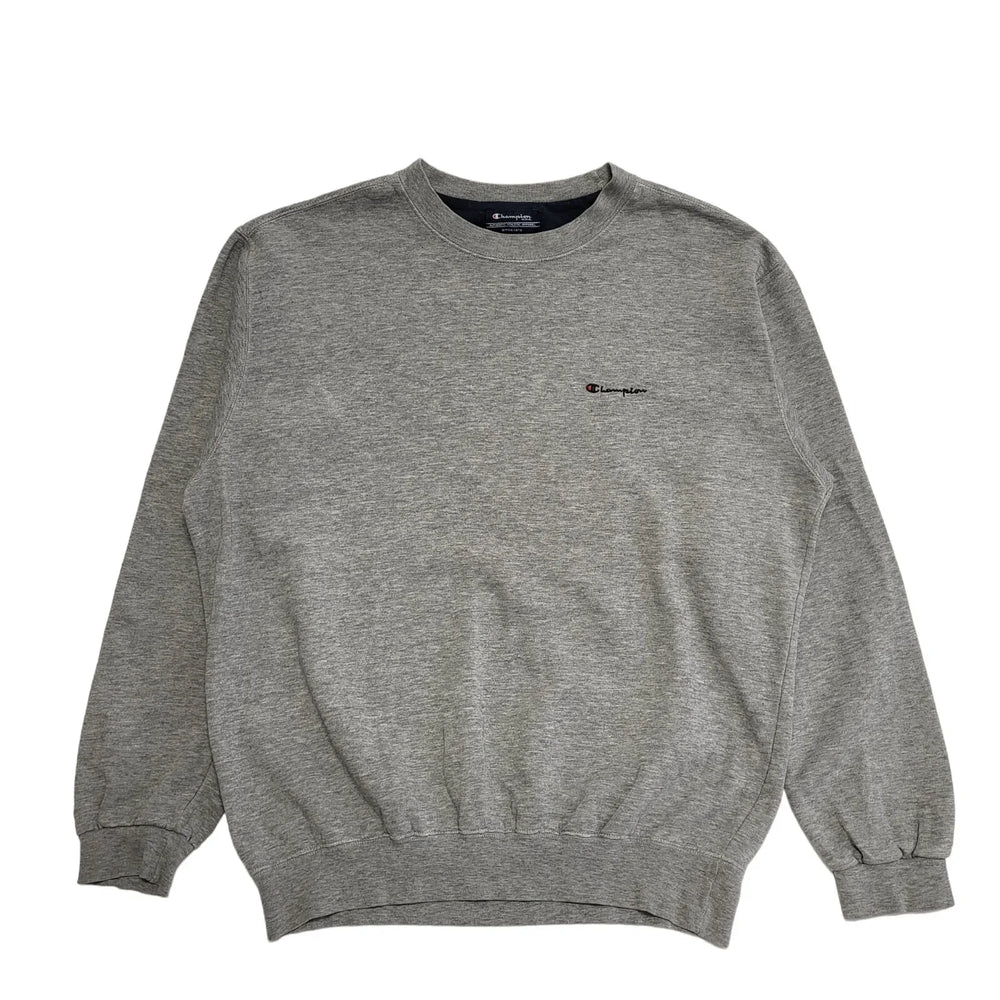 Champion 90's Sweatshirt Grey Crew Neck Mens UK Size XL