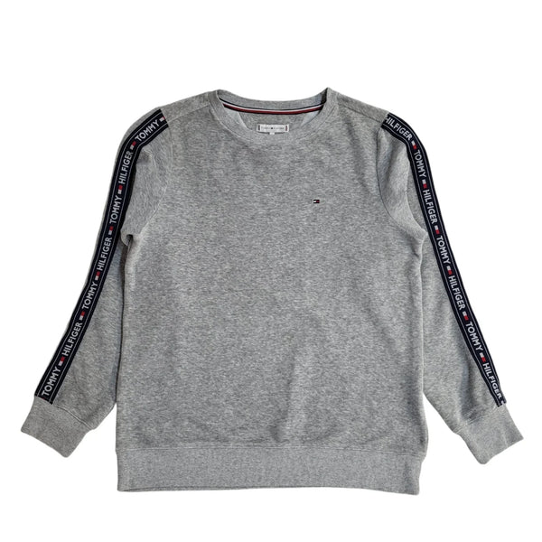 Tommy Hilfiger Grey Sports Sweatshirt Long Sleeve Womens Size XS EE339