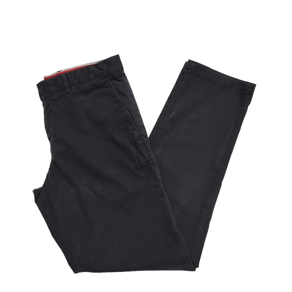 Tommy Hilfiger THFlex Navy Blue Straight Leg Trousers Uk Men's M W32 L32 L418
