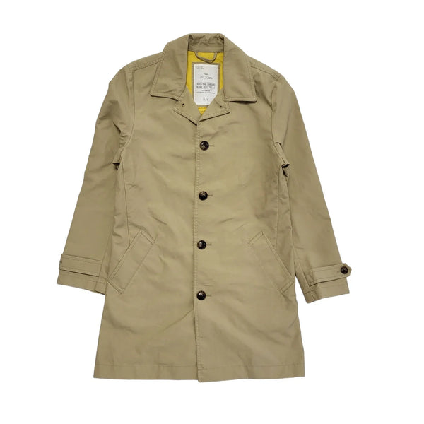 Gap Beige Button-up Cotton Jacket Uk Men's Size XS DD56