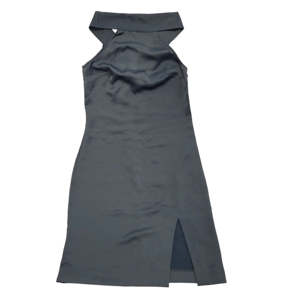 Reiss Midnight Meadow Mina Cowl Back Dress Uk Women's Size 8 Bnwt DD97
