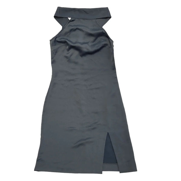 Reiss Midnight Meadow Mina Cowl Back Dress Uk Women's Size 8 Bnwt DD97