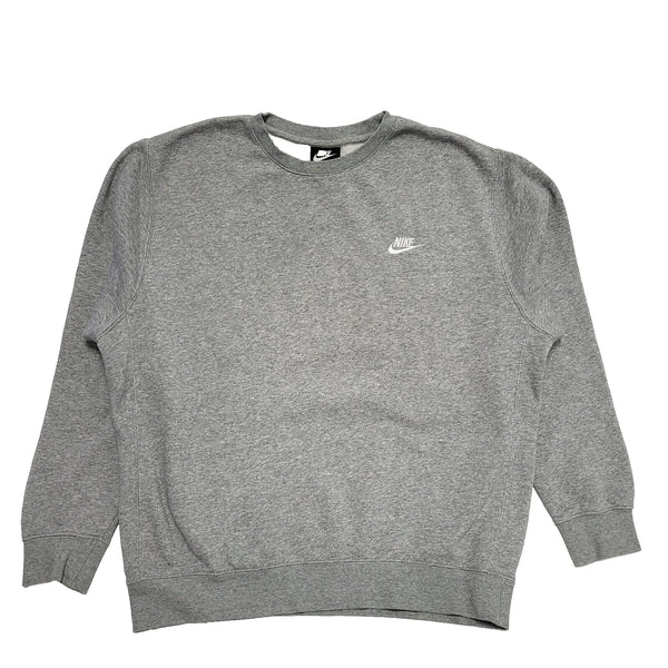 Nike Sports Sweatshirt Grey Crew Neck Men's UK L EU 54 L242