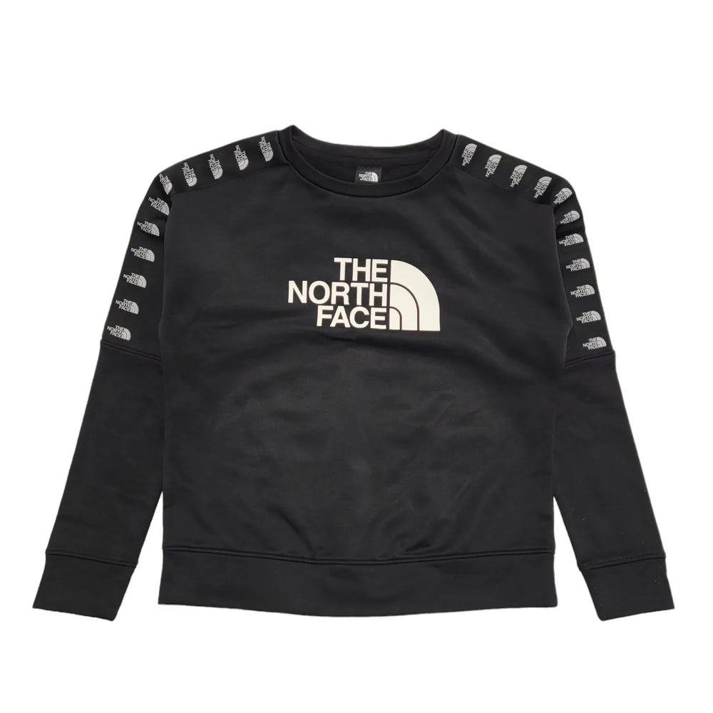 The North Face Black Crew L/Sleeve Pullover Sweatshirt Women's UK S EU 36 H483