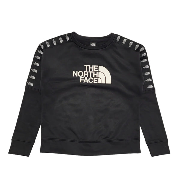 The North Face Black Crew L/Sleeve Pullover Sweatshirt Women's UK S EU 36 H483