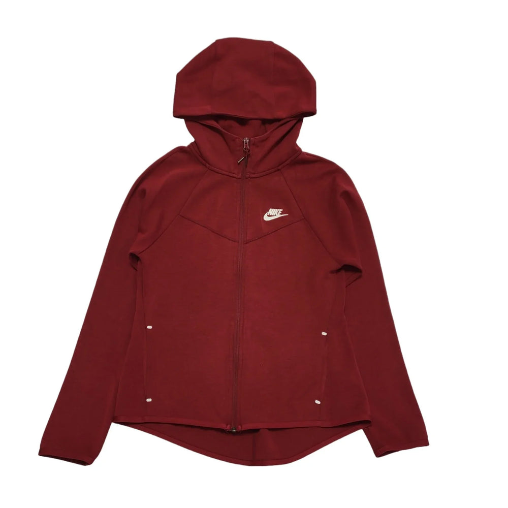 Nike Red Full Zip Sports Hoodie Womens UK Size S CC746
