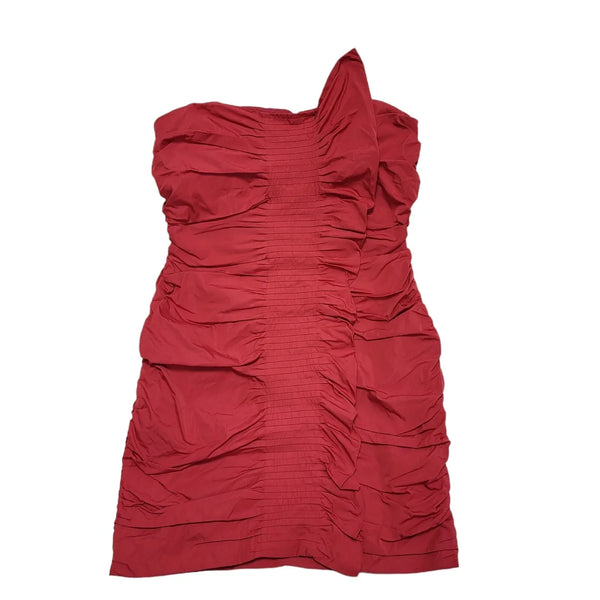 Karen Millen Pink Sleeveless Evening Bodycon Dress Uk Women's Size 14 Bnwt CC840