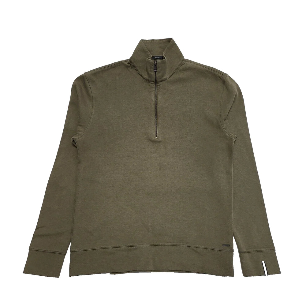 Hugo Boss Green High Neck Long Sleeve Sweatshirt Men's UK S EU 46 K336