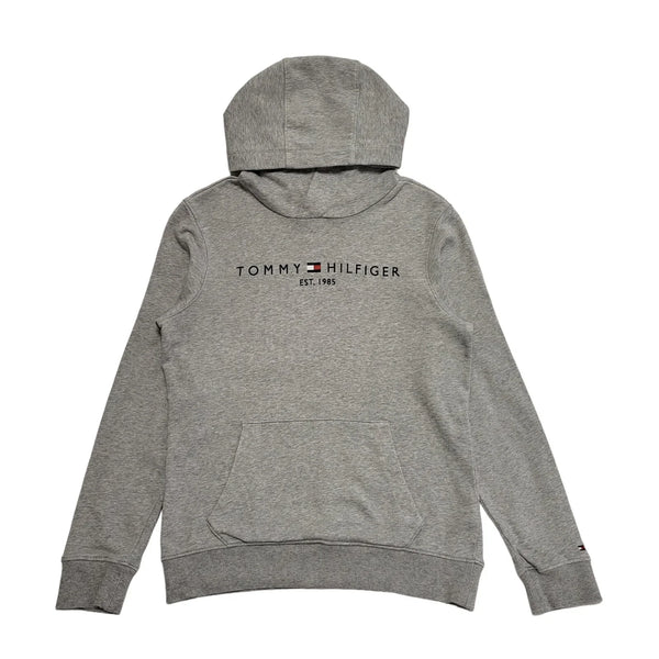 Tommy Hilfiger Grey Pullover Sweatshirt Hoodie Boys Age 14 Years CC901