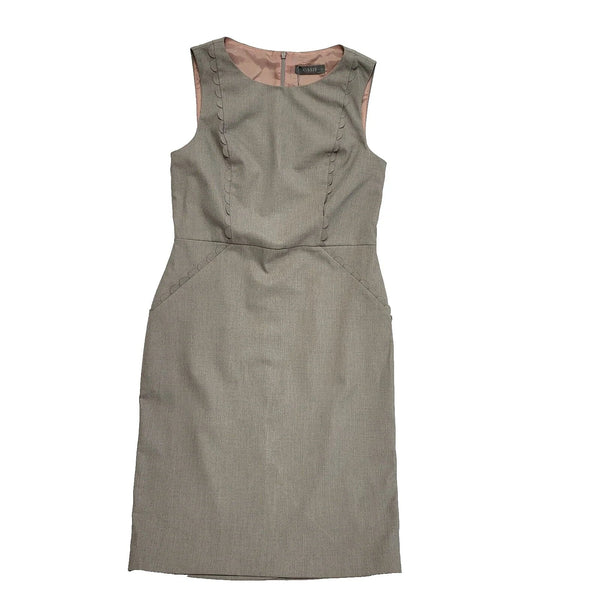 Oasis Grey Sleeveless Formal  Pencil Dress Uk Women's Size 14 Bnwt L313