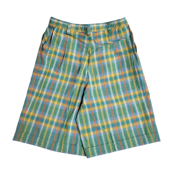 Green Lamb Shorts Vintage 90s Green Check Bnwt Uk Women's Size M 10