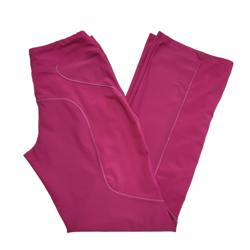 Nike Dri-Fit Straight Vintage Pink Tracksuit Bottoms Women's Size M W28 L31