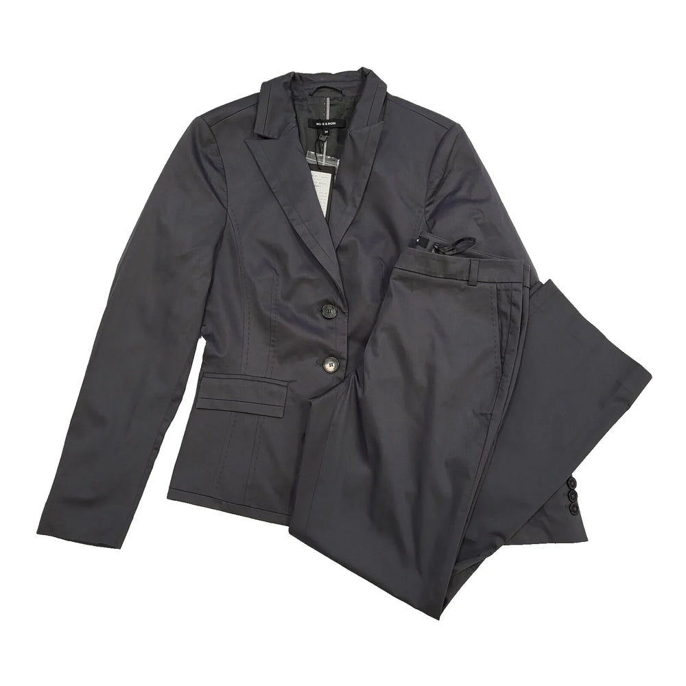 More & More Grey 2 Piece Suit Jacket & Skirt Women's Uk 6/8 H840