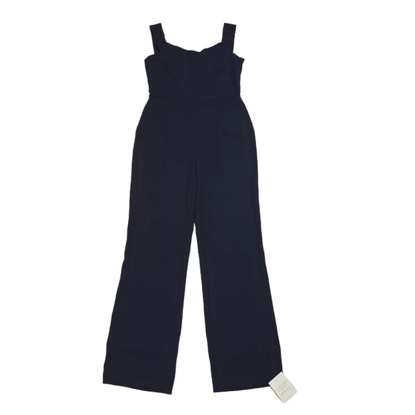 Vesper Blue Wide Leg Zip Up Jumpsuit BNWT Womens UK Size 14 L33 DD73