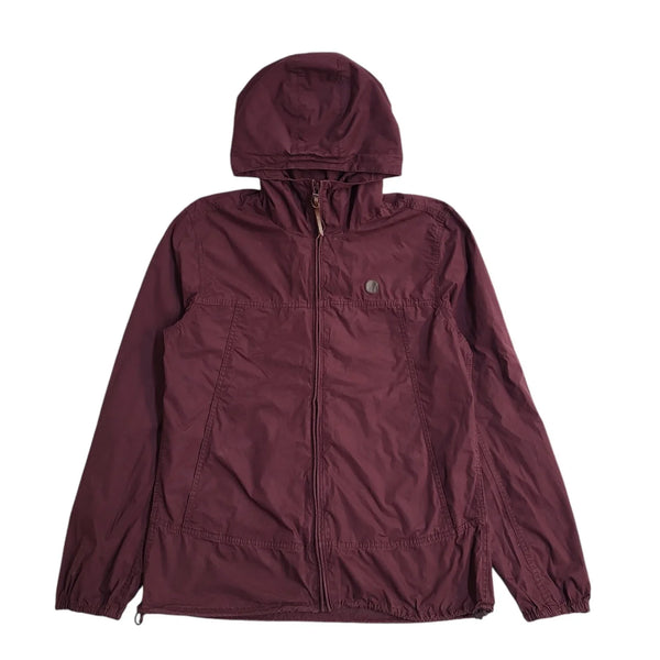 Pretty Green Maroon Hooded Full Zip Jacket UK Men's Size M FF130