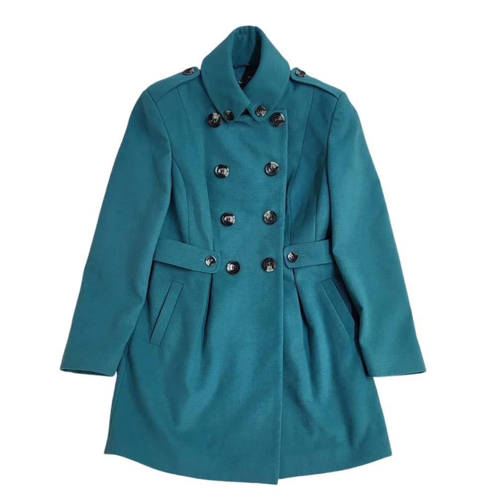 Next Blue/Turquoise Button Dress Jacket UK Women's Size 12 EE971