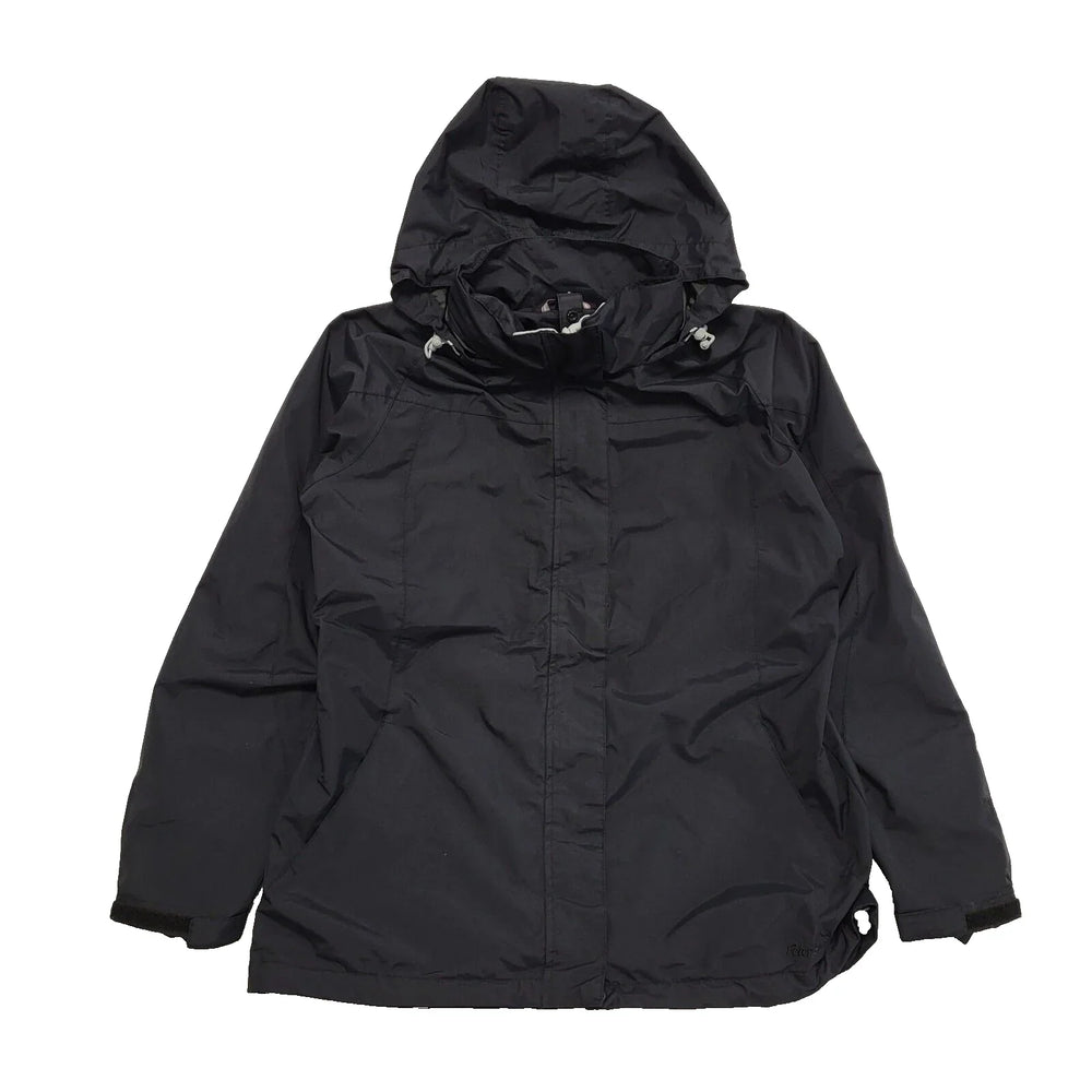 Peter Storm Black Hooded Lightweight Zipped Jacket UK Women's 12 L543