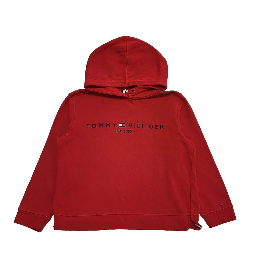 Tommy Hilfiger Red Sports Sweatshirt Hoodie UK Women's Size S K808