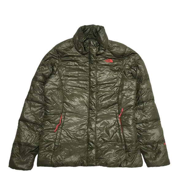 The North Face 550  Green Padded Collared Puffer Jacket UK Women's M 10 K549