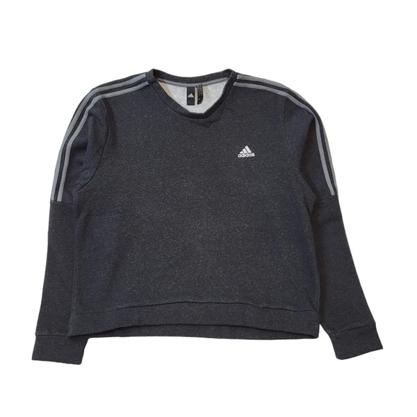 Adidas Black Long Sleeve Casual Sports Sweatshirt Women's  UK XL 14 EU 42 H153
