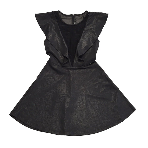 Guess Los Angeles Black Evening Fit & Flare Dress BNWT UK M 10 L358