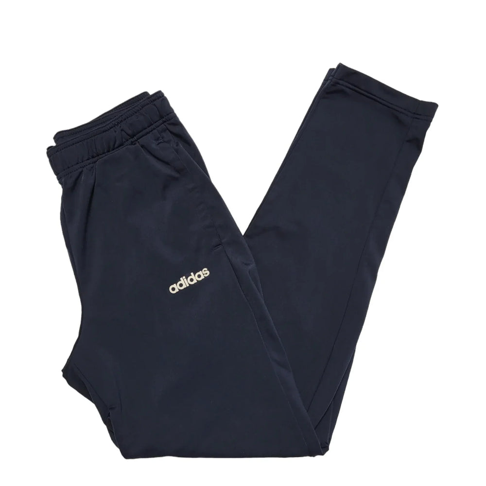 Adidas Navy Blue Straight Jogger Tracksuit Bottoms Uk Men's M W28 L32 BB77